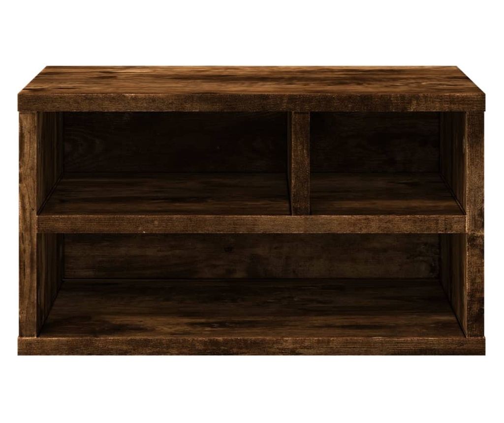 Stojan na tiskárnu kouřový dub 40x32x22,5 cm kompozitní dřevo - 5