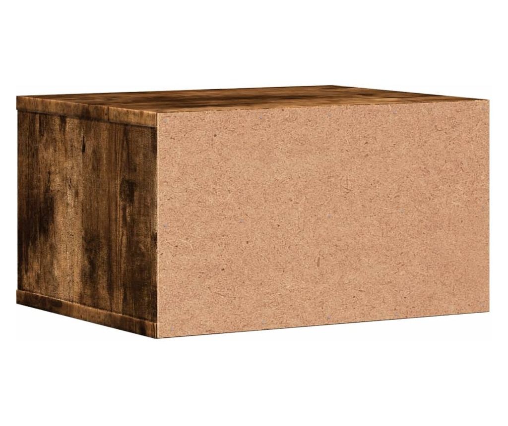 Stojan na tiskárnu kouřový dub 40x32x22,5 cm kompozitní dřevo - 7