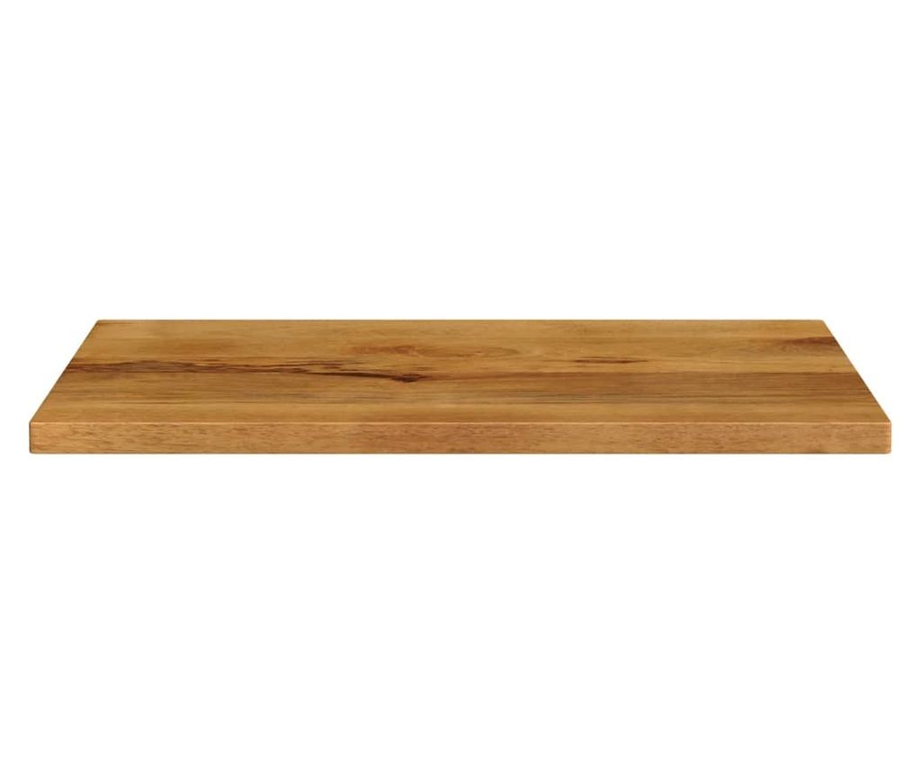 Stolní deska 80 x 60 x 3,8 cm obdélníková mangovníkové dřevo - 3