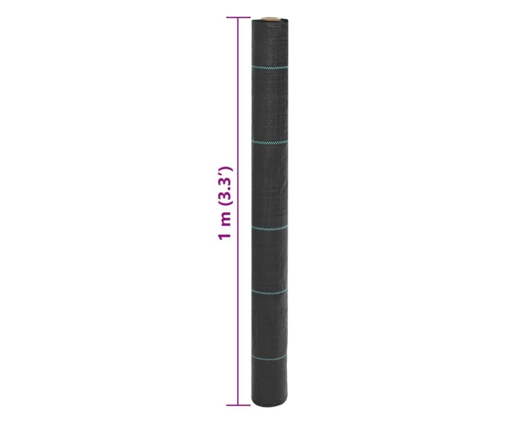 Mulčovací textilie černá 1 x 25 m PP - 8