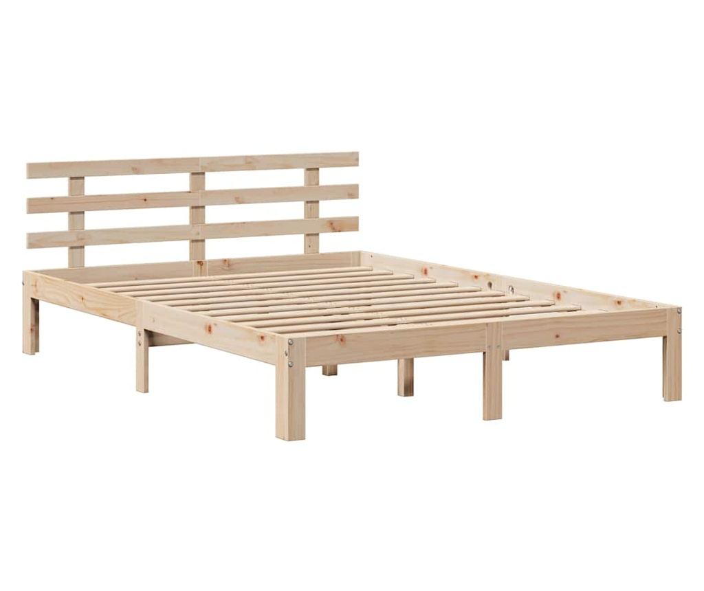 Рамка за легло с чекмеджета, 120x200 см, масивна борова дървесина - 7