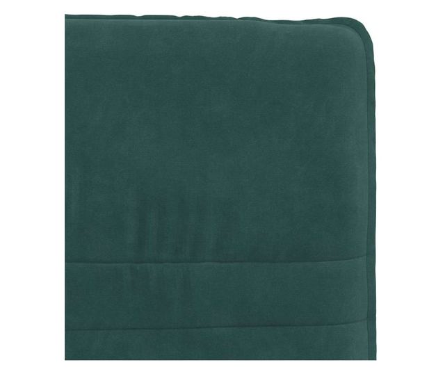 Kuhinjski stol, temno zelen, žamet