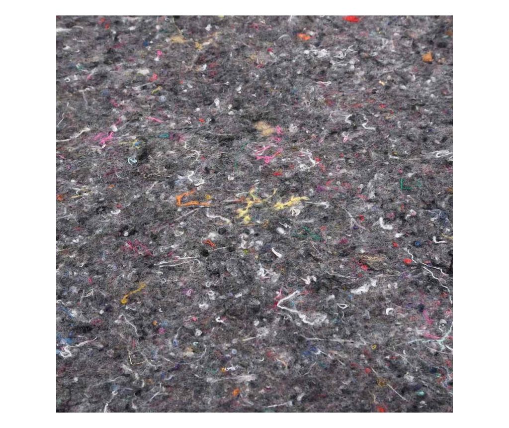 Неплъзгаща се поларна материя за художници 25 м 280g/m² Grey - 10