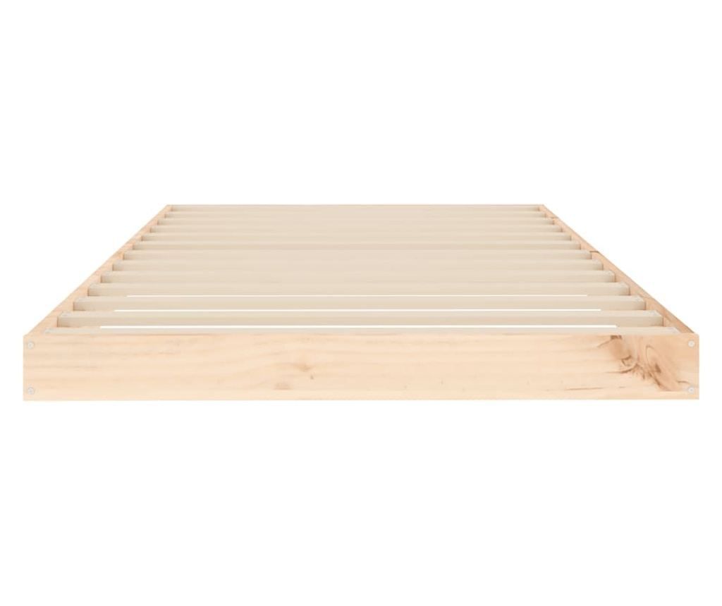 Cadru de pat Single 3FT, 90x190 cm, lemn masiv de pin - 5