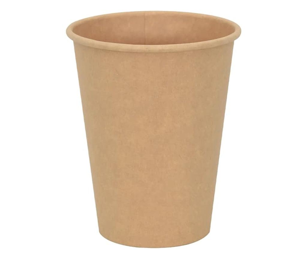 Хартиени чаши за кафе с капачки 1000 бр. 12oz 300ml - 2