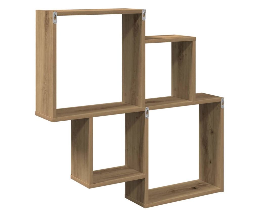 стенна етажерка Artisan Oak 80x15x78,5 cm инженерна дървесина - 6