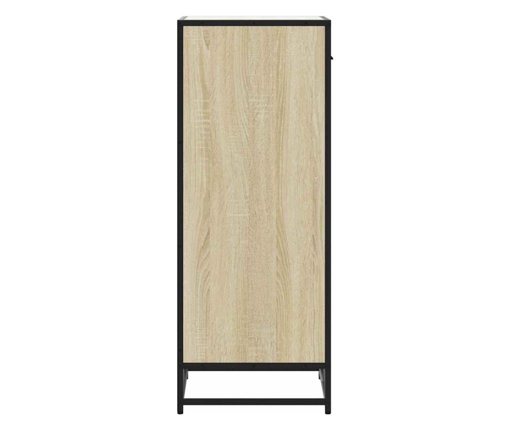 Стелаж за обувки Сонома дъб 48x38x97,5 cm Инженерна дървесина - 6