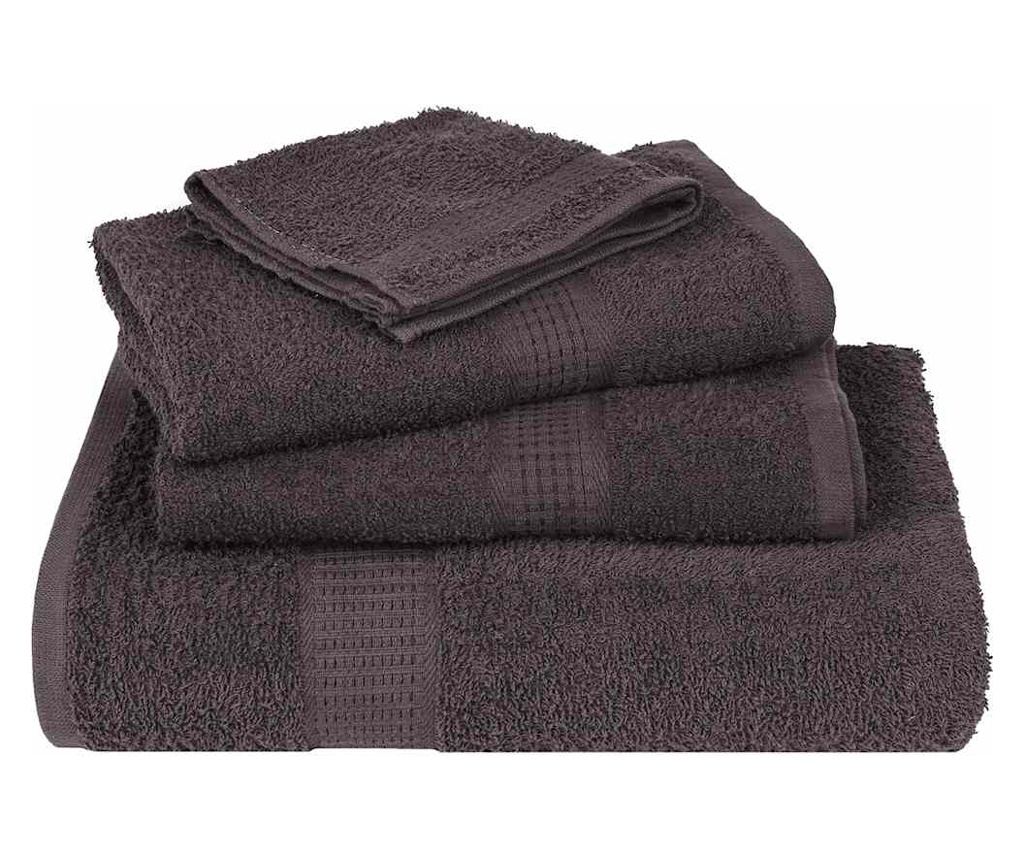 Комплект кърпи FROGN от 12 части Антрацит 360 г/м² - 4