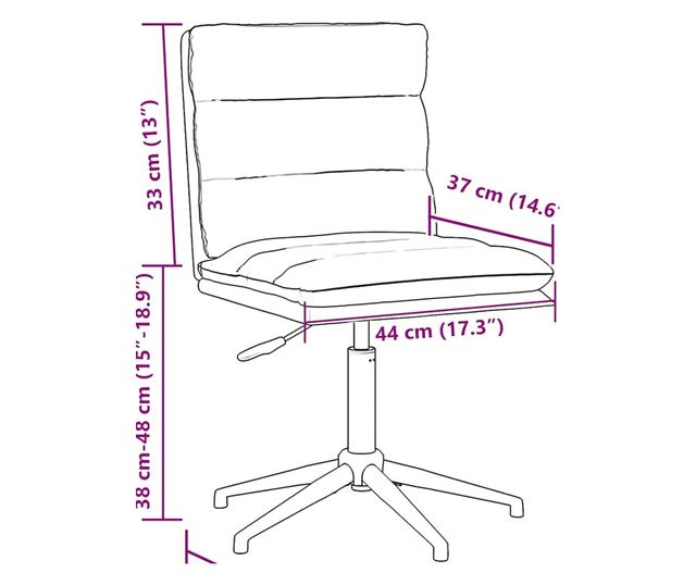 Jedilni stoli, 4 kosi, črni, umetno usnje