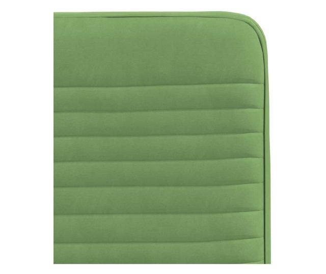 Jedilni stoli, komplet 6, svetlo zeleni žamet