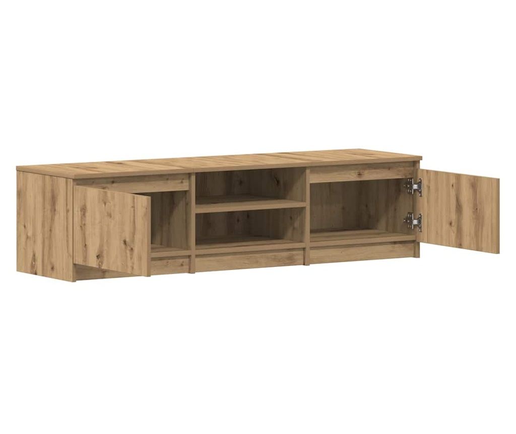 ТВ шкаф Artisan Oak 140x40x36 cm Инженерна дървесина - 6