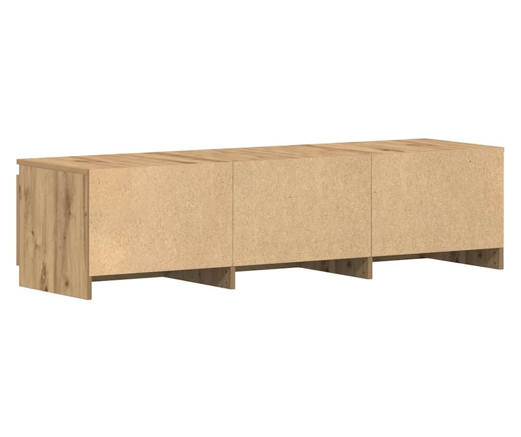 ТВ шкаф Artisan Oak 140x40x36 cm Инженерна дървесина - 8