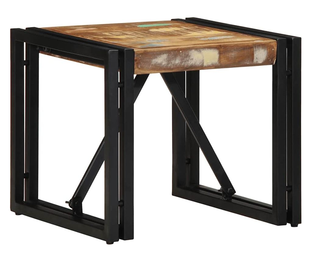 Масичка за кафе Multicolour Масивна дървесина Reclaimed - 10