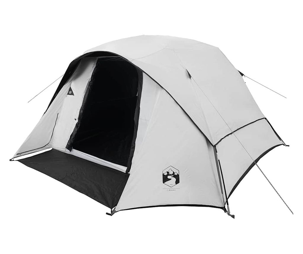 Семейна палатка Cabin 6-Person White Blackout Fabric Waterproof - 3