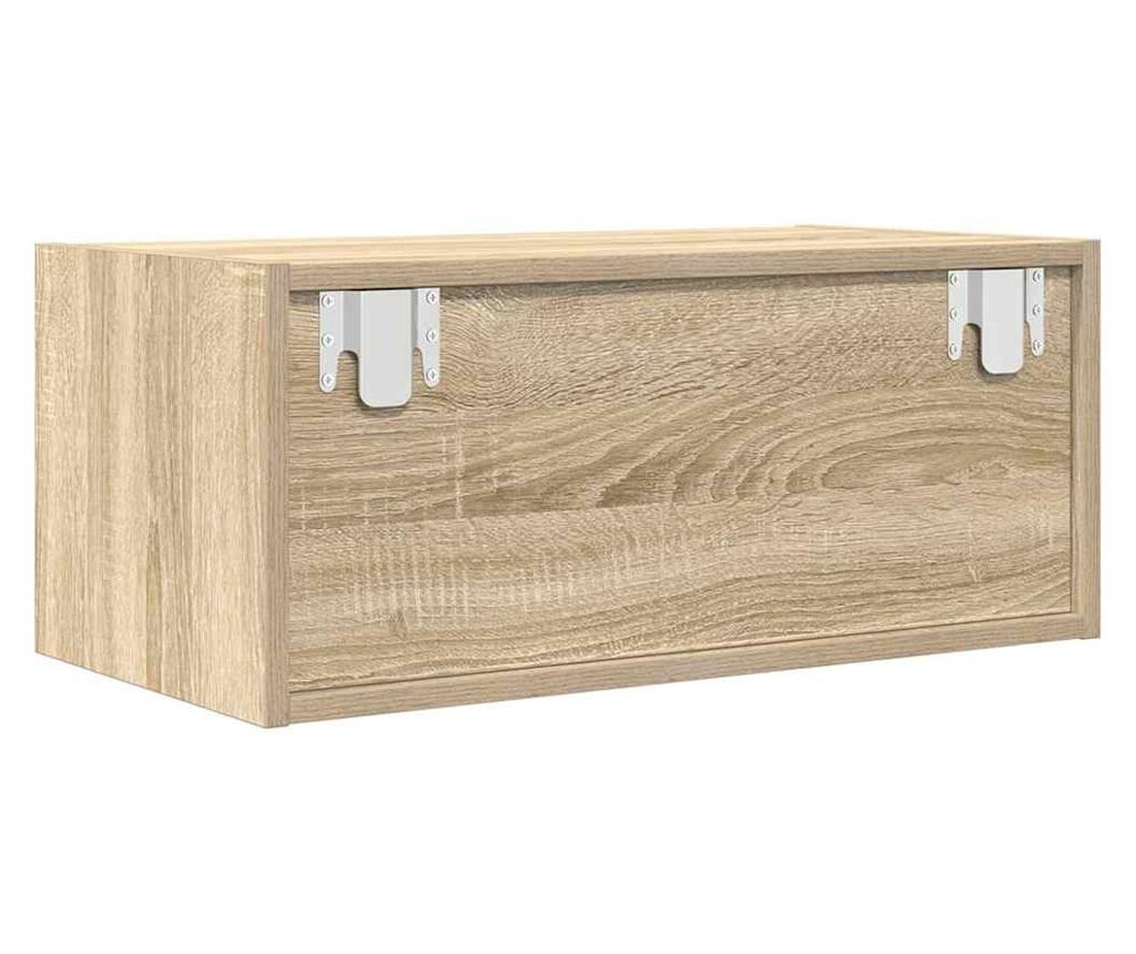 ТВ шкаф Дъб Сонома 60x31x25,5 cm Инженерна дървесина - 8
