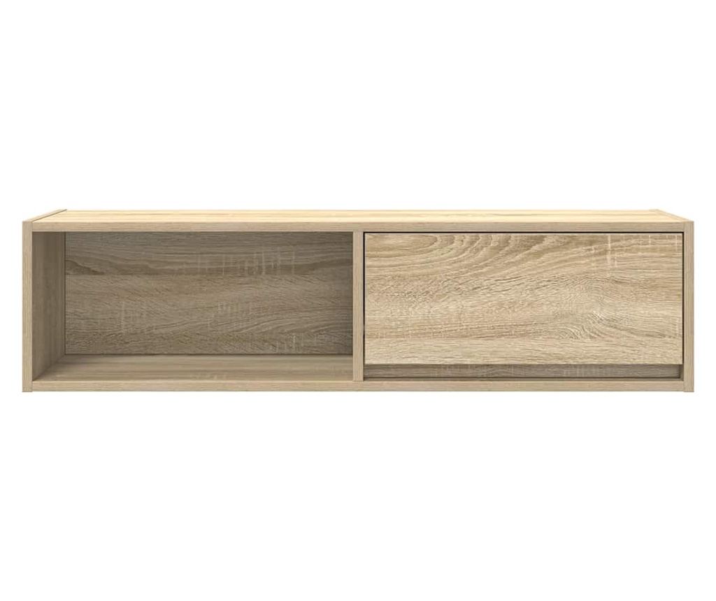 ТВ шкафове 2 бр дъб сонома 100x31x25,5 см инженерно дърво - 7