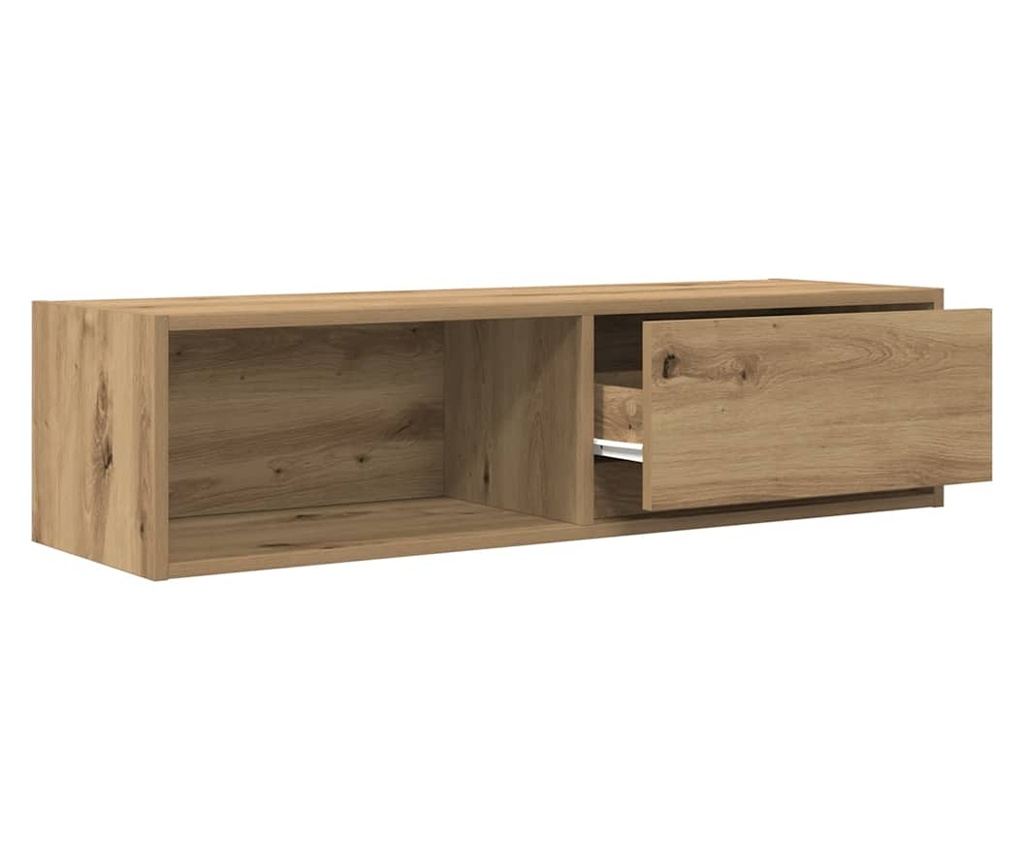 ТВ шкафове 2 бр дъб артизан 100x31x25,5 см инженерно дърво - 5