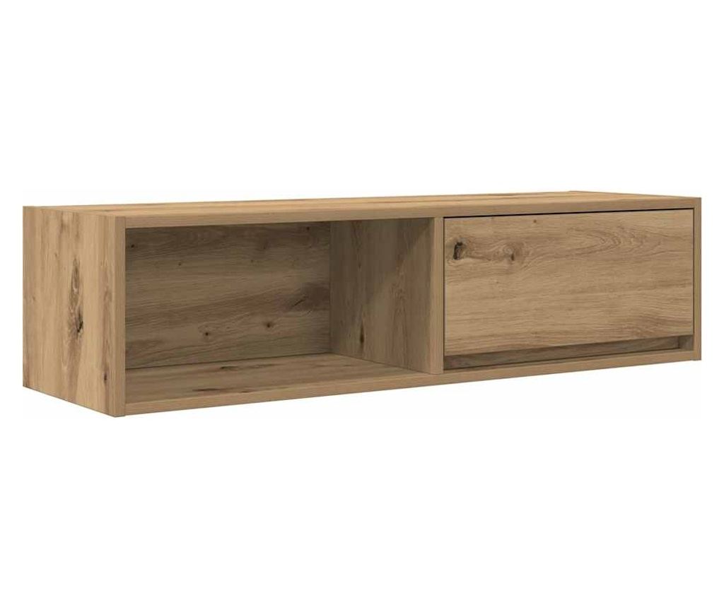 ТВ шкафове 2 бр дъб артизан 100x31x25,5 см инженерно дърво - 6