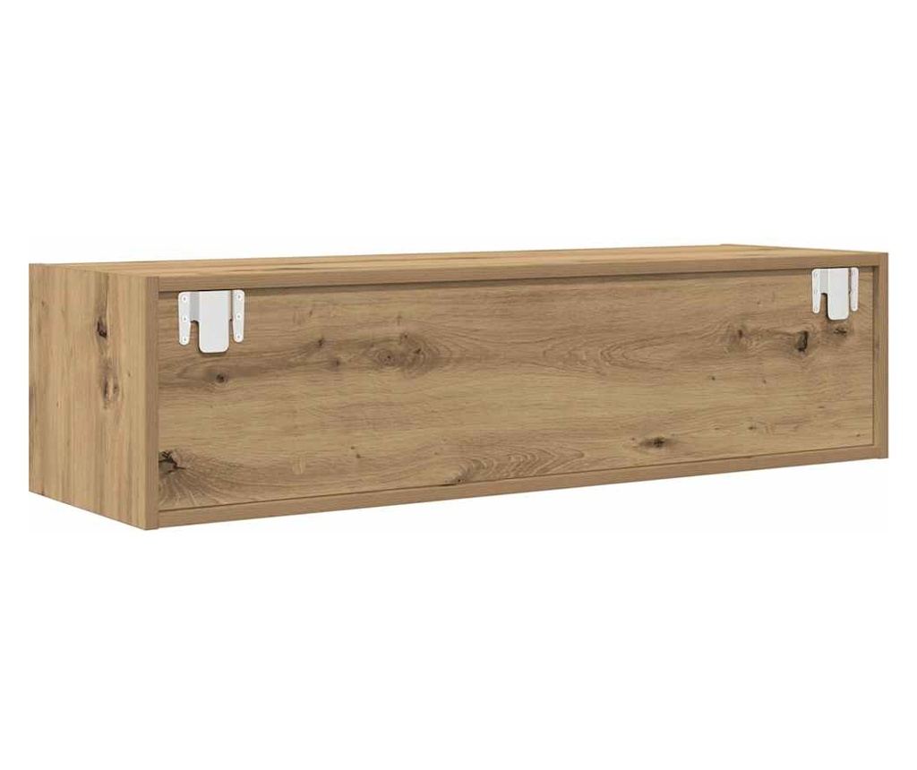 ТВ шкафове 2 бр дъб артизан 100x31x25,5 см инженерно дърво - 9