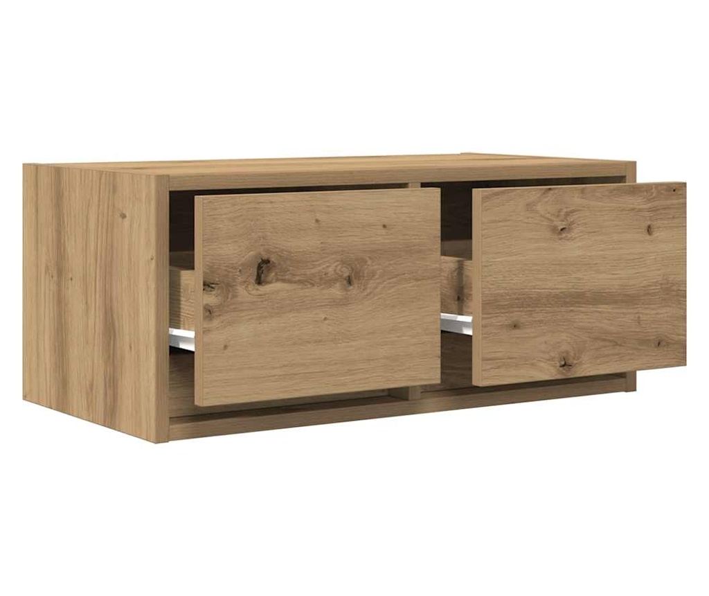 ТВ шкафове 2 бр дъб артизан 60x31x25,5 см инженерно дърво - 5