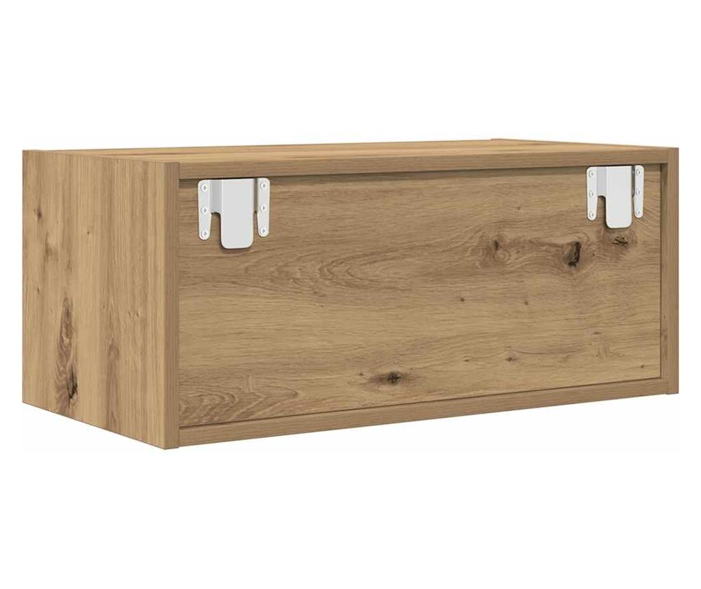 ТВ шкафове 2 бр дъб артизан 60x31x25,5 см инженерно дърво - 9