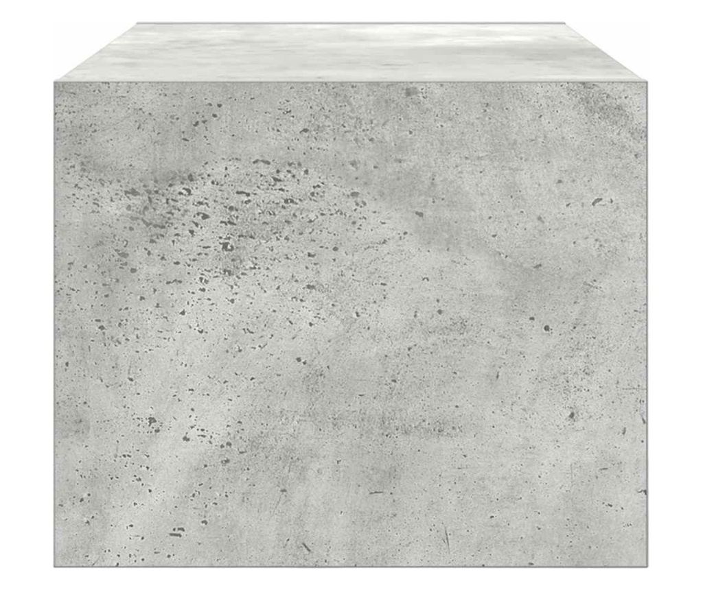ТВ шкаф Бетон сив 60x31x25,5 cm Инженерна дървесина - 7
