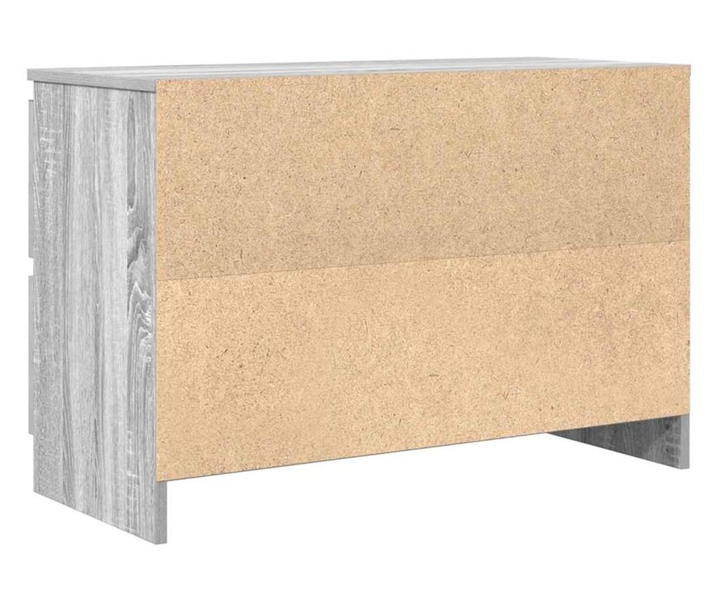 ТВ шкаф Grey Sonoma 80x35x54 cm Инженерна дървесина - 8