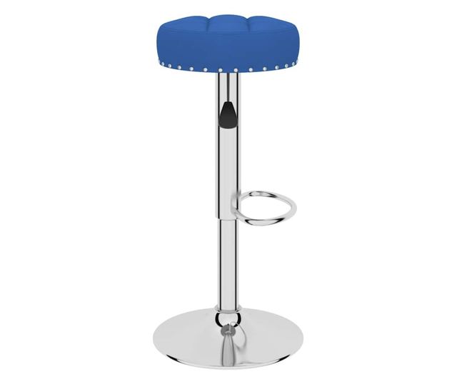 Barski stoli, 2 kosa, modri, blago