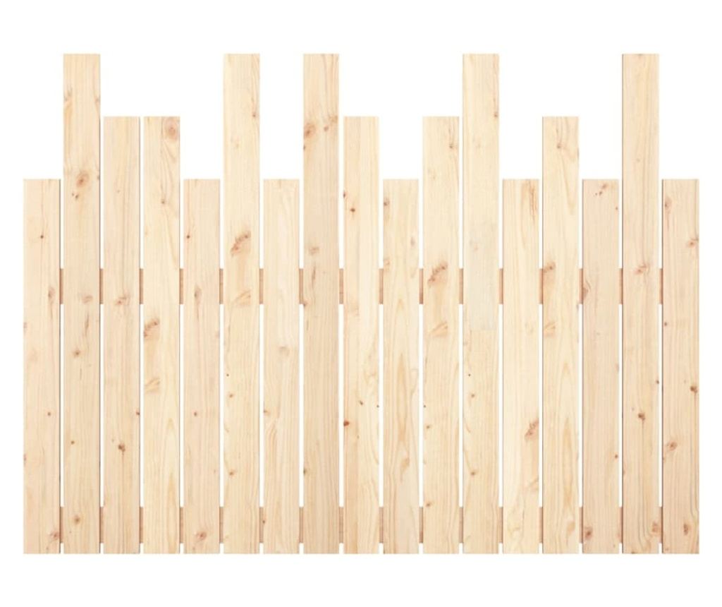 Табла за легло, 108x3x80 см, Масивна борова дървесина - 5