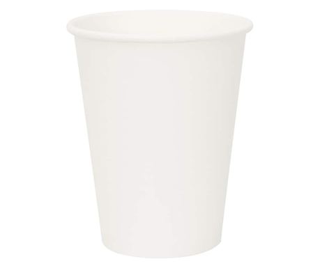 papirnate šalice za kavu 1000 kom 12 oz 300 ml bijele