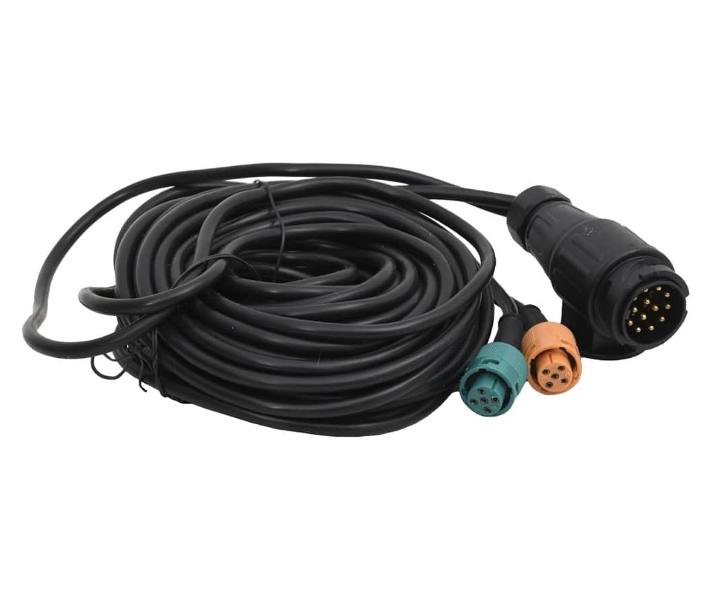 Bočné svetlá na príves, 2 ks, červené, LED žiarovka 12 V, 24x5x14,5 cm - 9