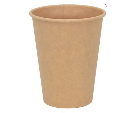papirnate šalice za kavu 1000 kom 12 oz 300 ml smeđe