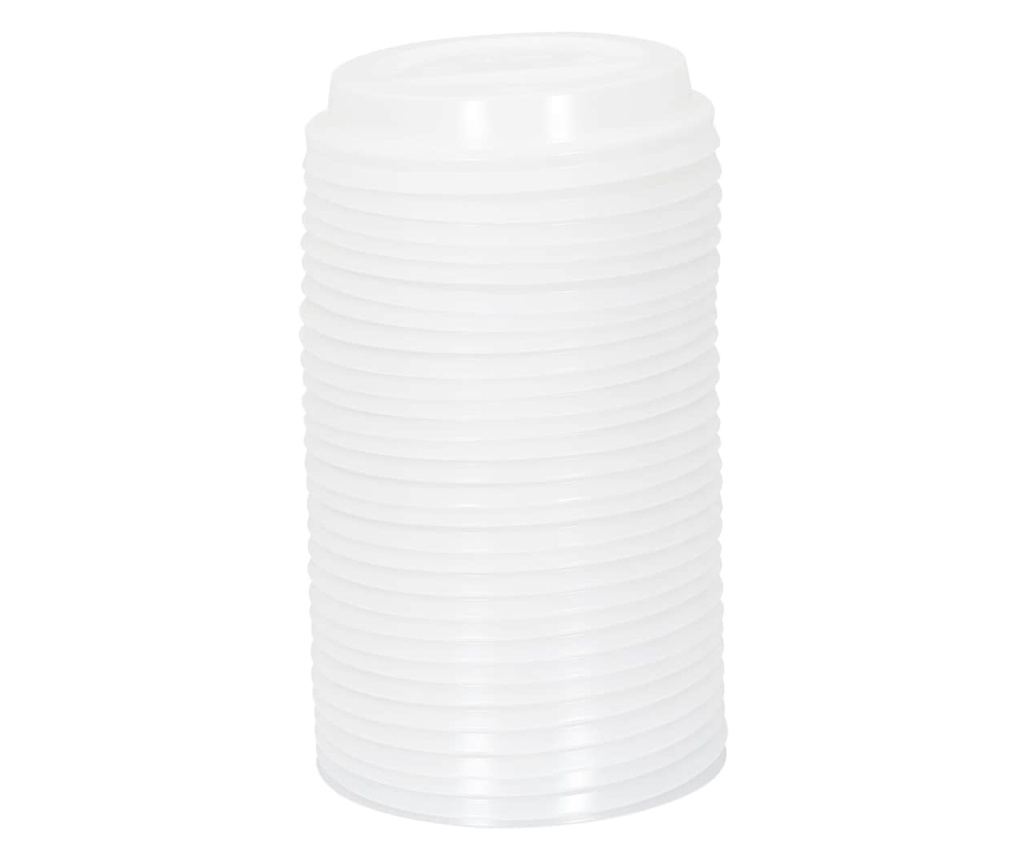 хартиени чаши за кафе с капачки 1000 бр. 16oz 400ml - 5