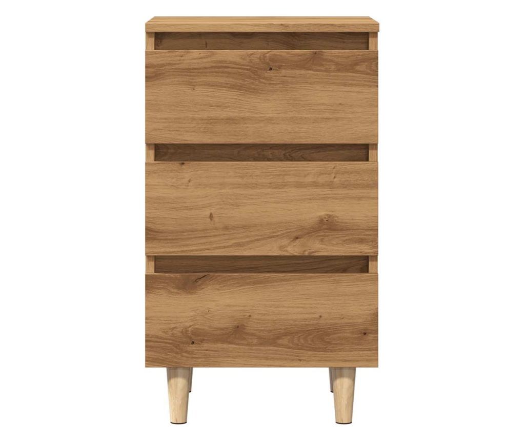 Noćni ormarić, Artisan Oak, 40X35X69 cm, Kompozitno drvo - 4