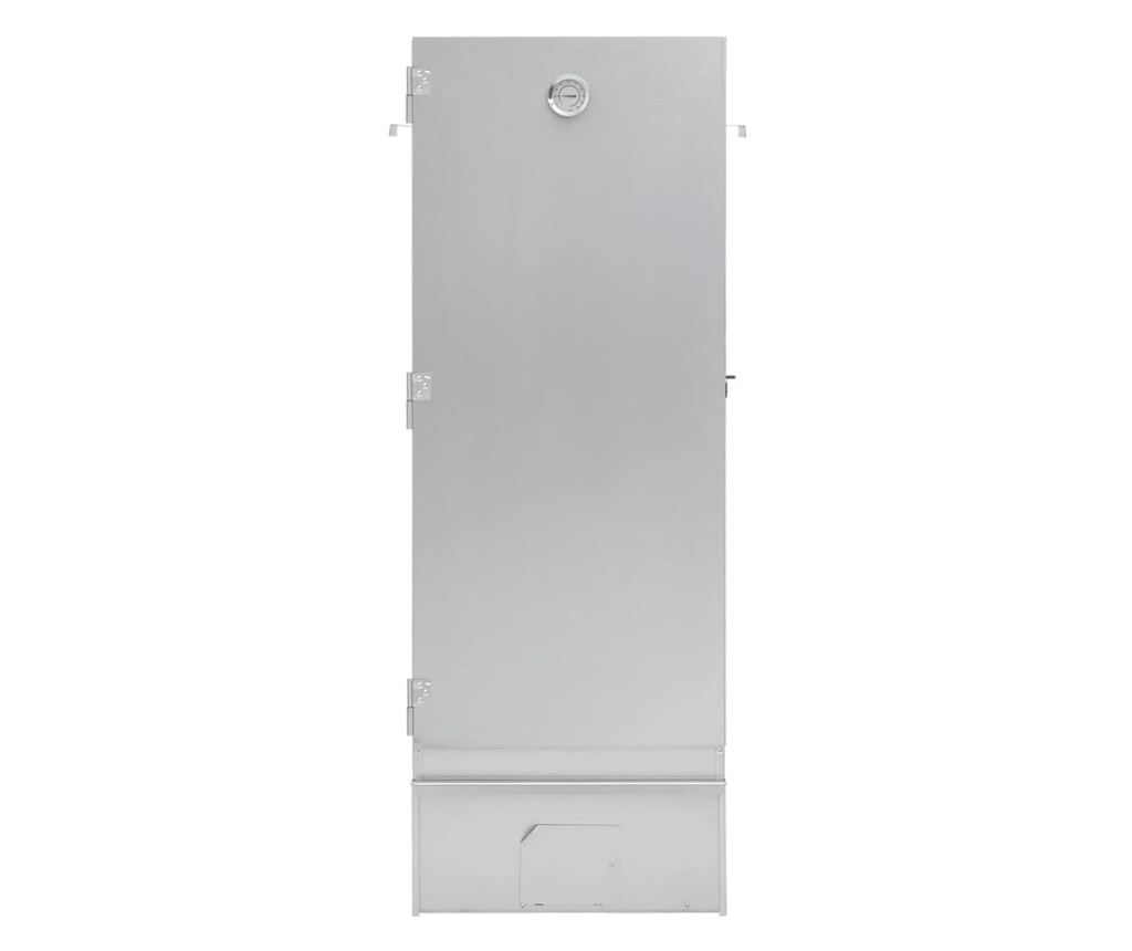 Afumătoare grătar cu așchii lemn 44,5x29x110 cm oțel galvanizat - 4