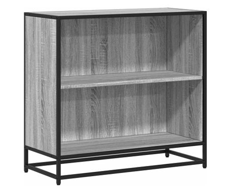 Ormar za knjige sivi sonoma 80,5x35x76 cm izrađeno drvo