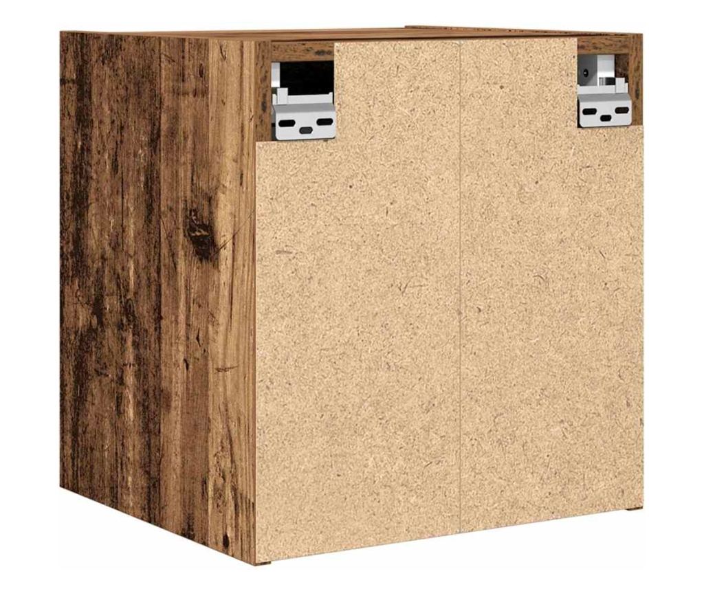 Zidni noćni ormarići 2 kom staro drvo 38x34x40 cm - 8