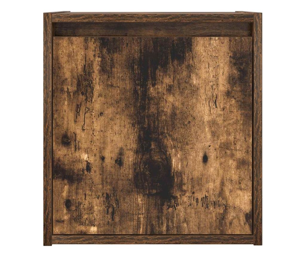 Zidni noćni ormarići 2 kom Dimljeni hrast 38x34x40 cm - 7