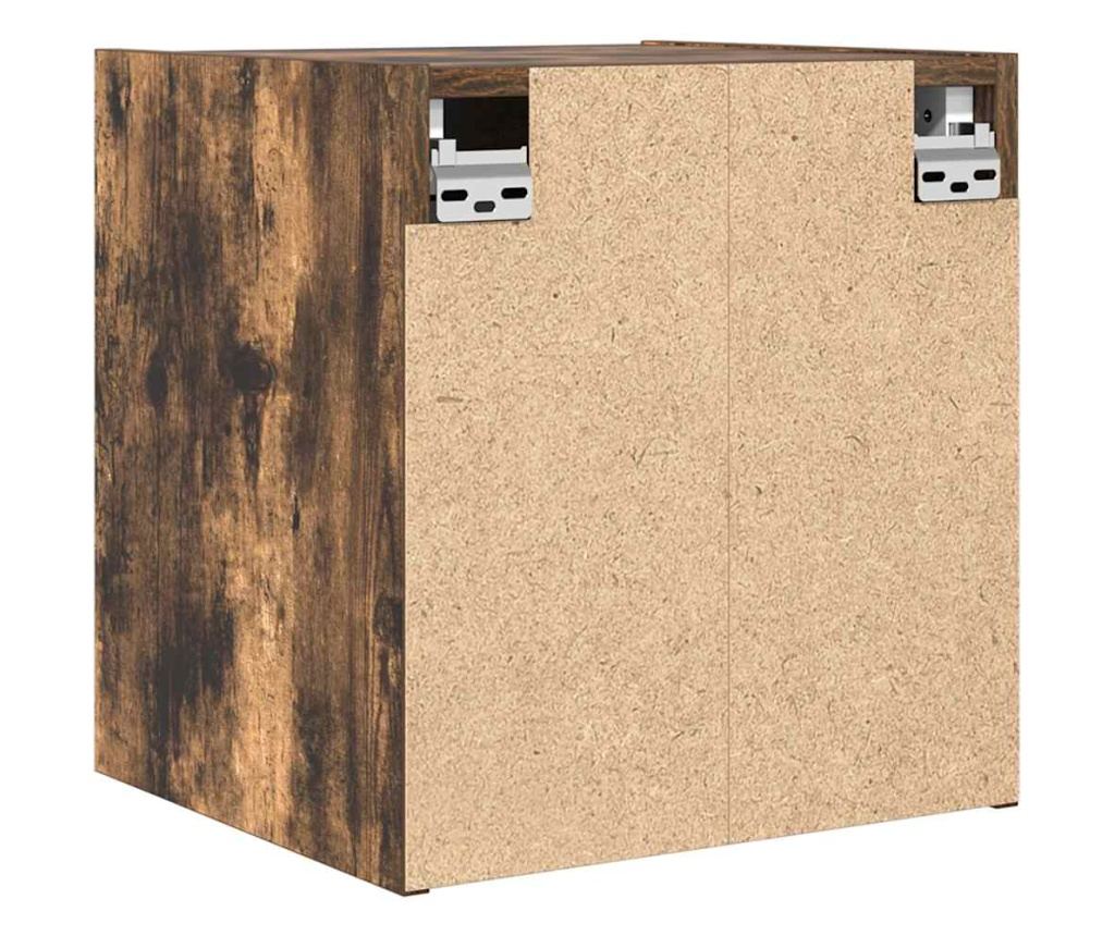 Zidni noćni ormarići 2 kom Dimljeni hrast 38x34x40 cm - 8
