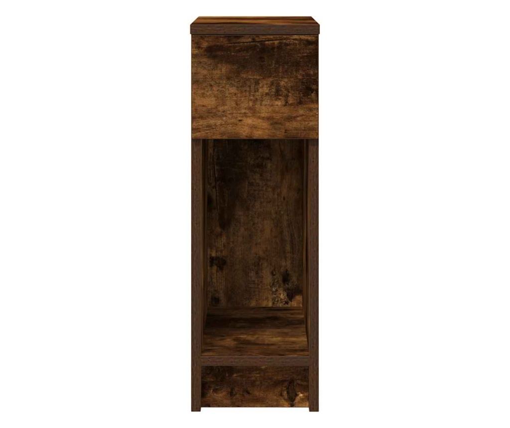 Noćni ormarić s ladicom Smoked Oak 20X36X60 cm - 4