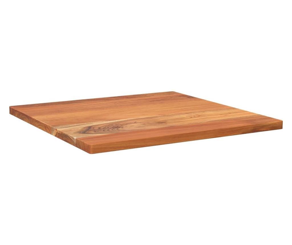 Stolní deska 60 x 60 x 3,8 cm čtvercová masivní akáciové dřevo - 2