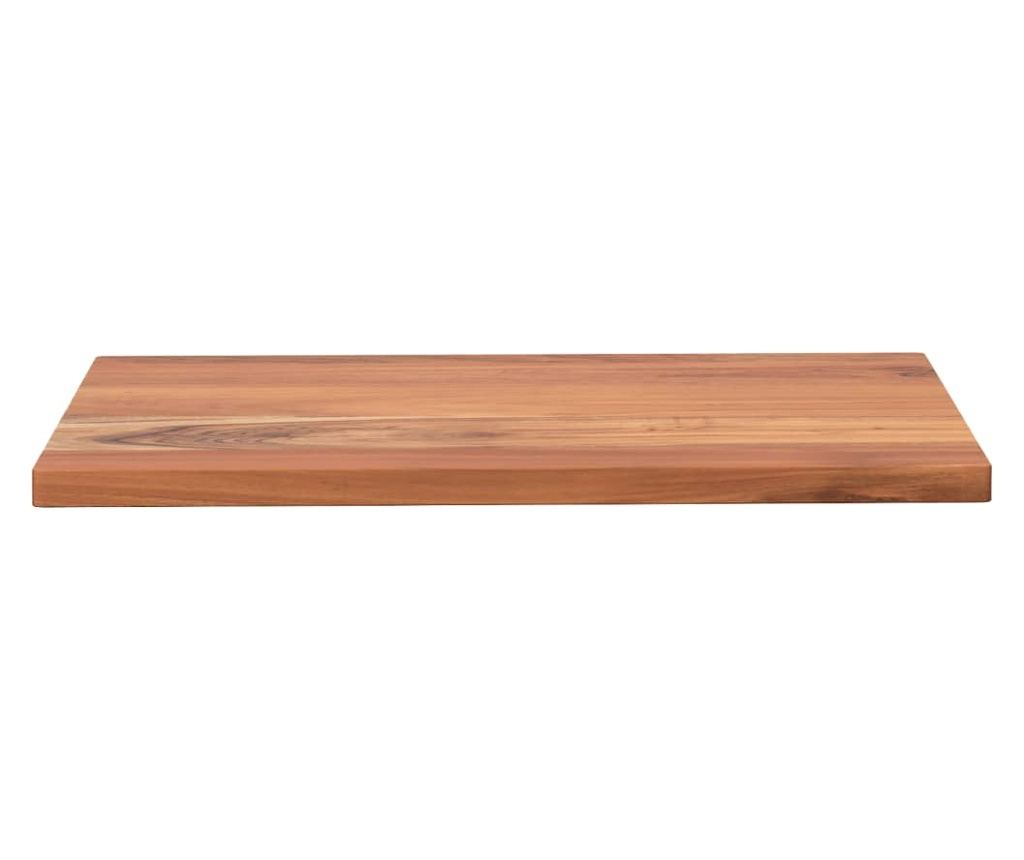 Stolní deska 60 x 60 x 3,8 cm čtvercová masivní akáciové dřevo - 3