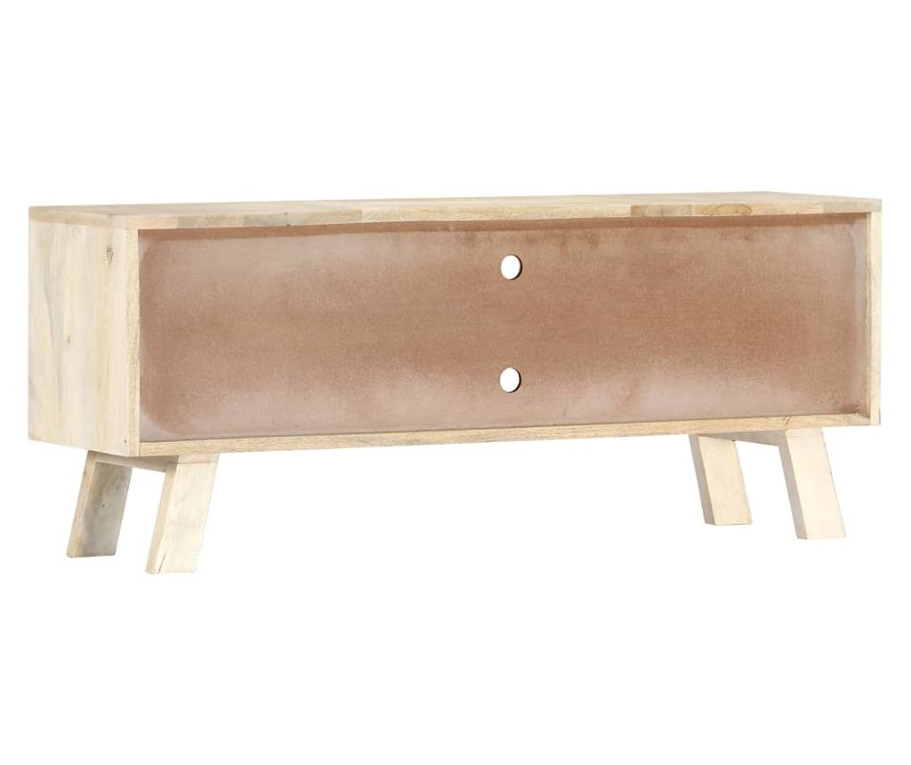 TV stalak, 110 x 30 x 44 cm, masivno drvo manga - 5