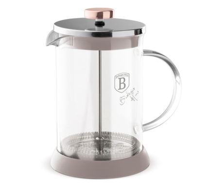 Presa cafea, infuzor ceai 600 ml Taupe Berlinger Haus BH 8588