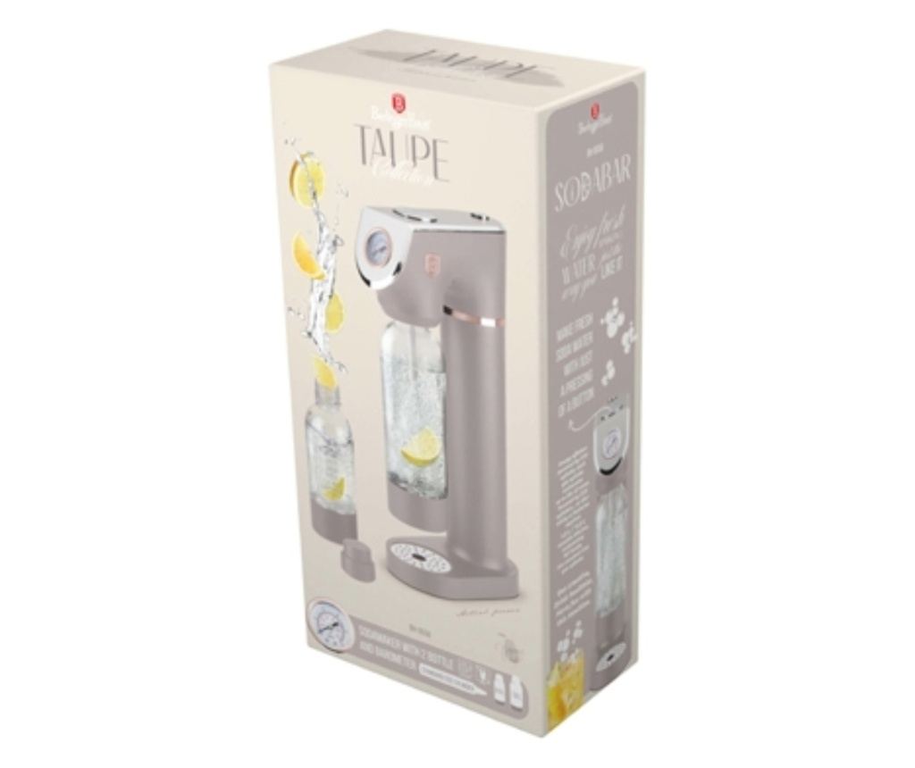 Aparat preparare bauturi carbogazoase Taupe Berlinger Haus BH 8558, gri - 2