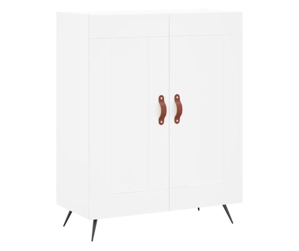 Visoka ormar, bijela, 69,5x34x180 cm, kompozitno drvo - 7