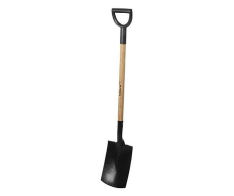 Grouw Karbonacél Lapát 114 cm Kerti Lapos Fej 114 cm