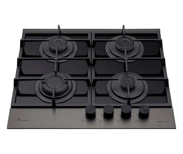 Tornado Eclipse Beépíthető Elektromos Sütő, Sötét Inox + Tornado Eclipse Beépíthető Főzőlap, Sötét Inox