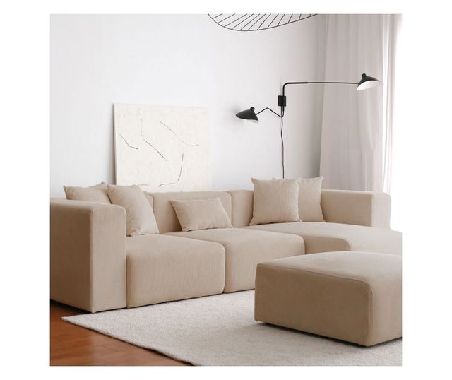 Γωνιακός καναπές CECELIA