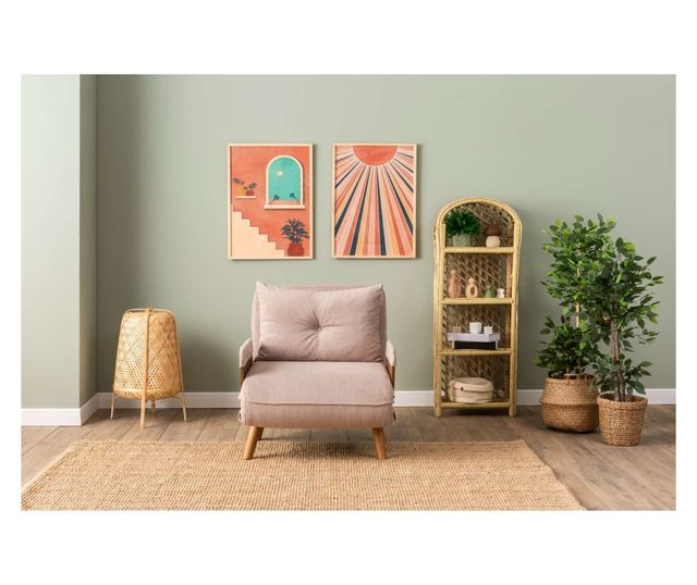 SYLVIE Μονός Καναπές Κρεβάτι